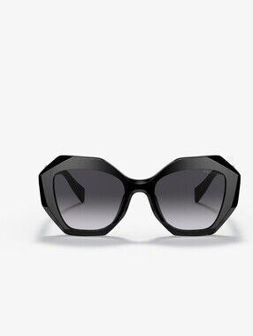 Prada Black 16WS Geometric Sunglasses